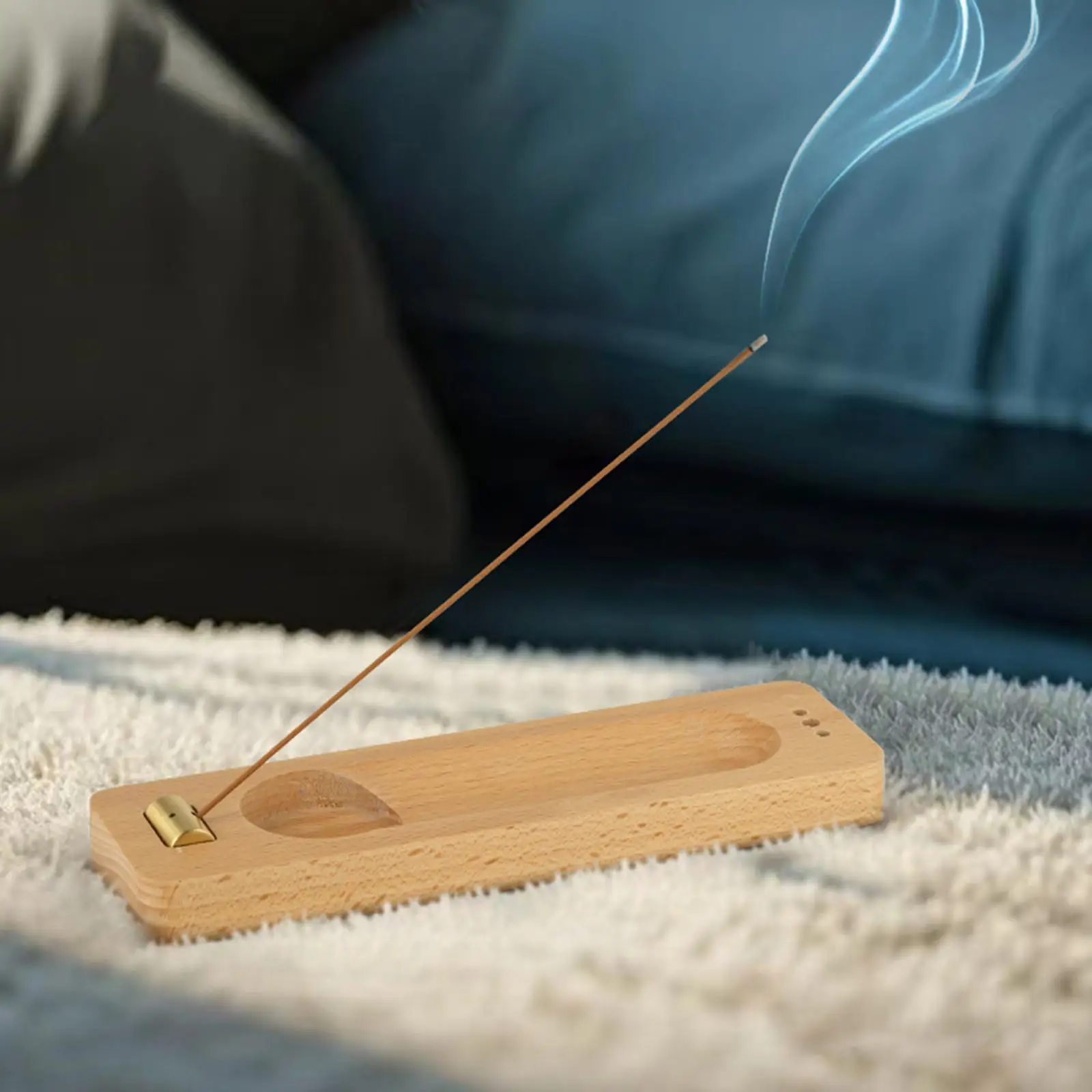 Palo Santo Halter für Schreibtischmöbel, Tischdekoration – Bild 3