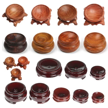 Figurine Kristall Ball Basis Handwerk Desktop Ornamente Fotografie Requisiten Display-ständer Kugel Stein