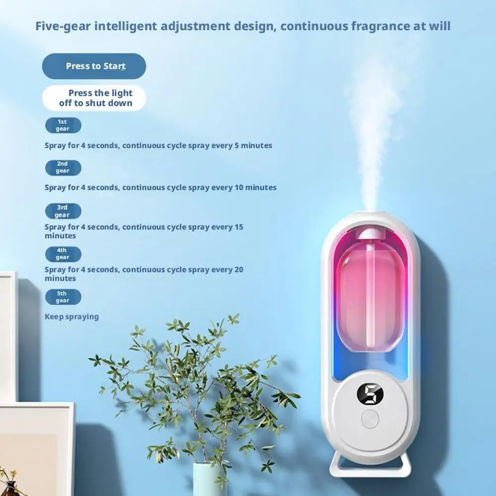 Automatischer Duftdiffusor, USB-betriebener Diffusor für ätherische – Bild 5