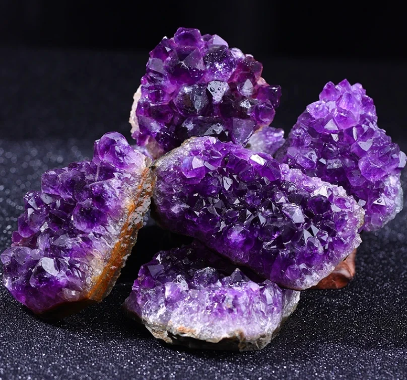 10-40g 1 Stück Amethyst-Geode Natürlicher Kristallquarz Steinexemplar – Bild 5