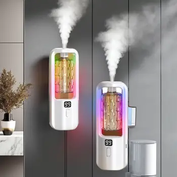 50 ml an der Wand montierter Aromadiffusor, Diffusor für ätherische Öle mit Zeiteinstellung, luftreinigende