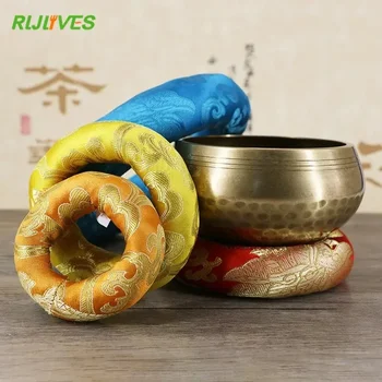 Yoga tibetische Klangschale Matte Himalaya handgehämmerte Chakra Meditation Religion Glaube buddhistische