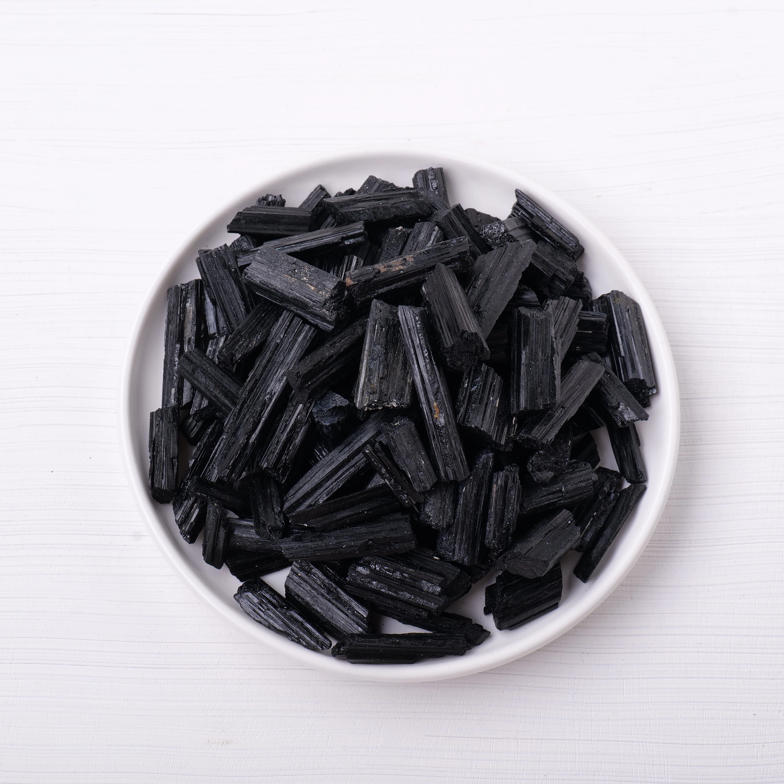 50 gr/beutel natürliche schwarze Turmalin strahls teine Roherz – Bild 2