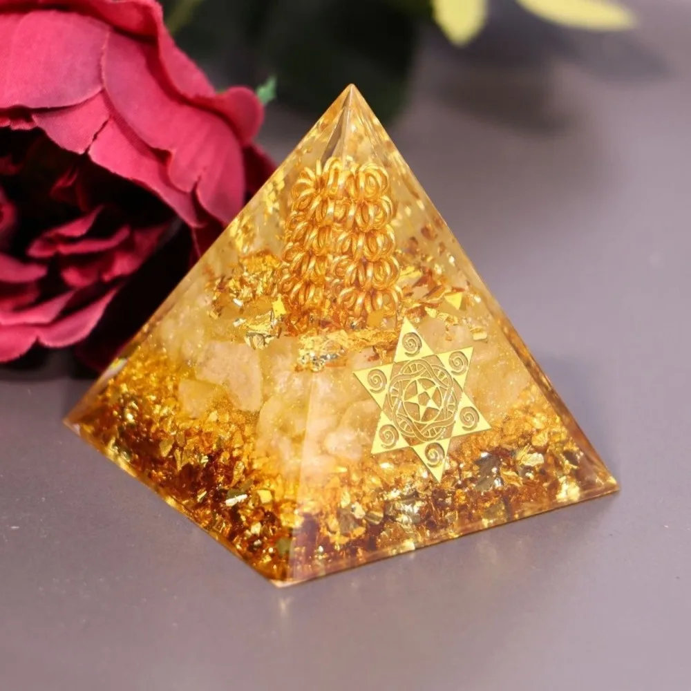 5/6/8/10cm Kristallpyramide aus Harz im Würfeldesign – Bild 6