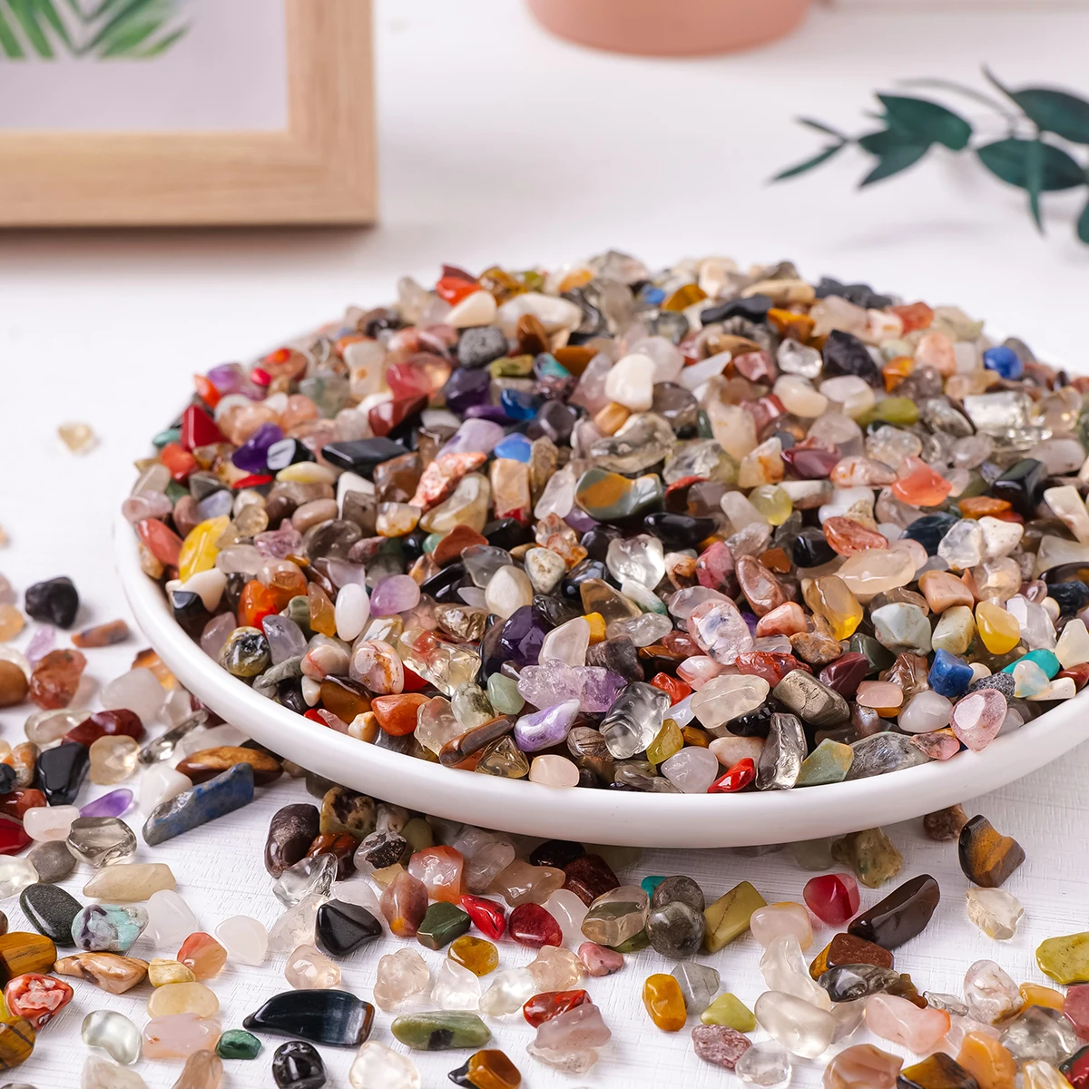 50 g Natursteine, gemischtes Kristallmaterial, Kristallkies – Bild 5