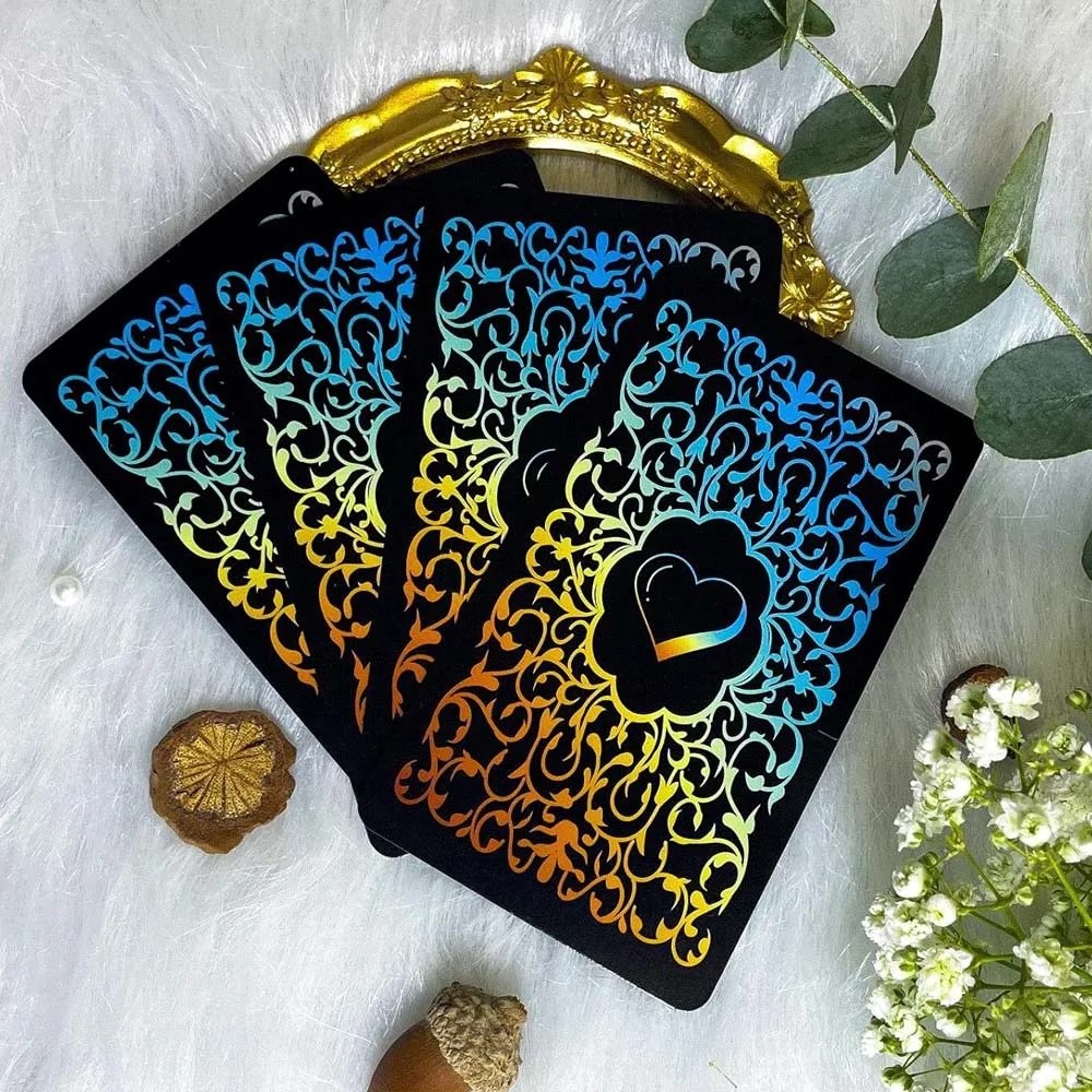 48 Tarot-Karten-Set, 13 x 8 cm großes Mind Info Oracle Deck – Bild 2