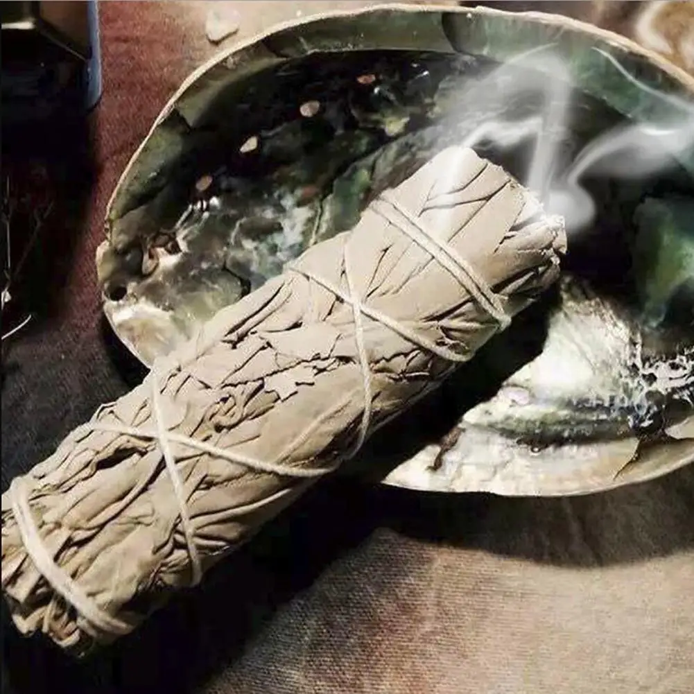 Palo Santo Holz Meditation Weihrauch Weißer Salbei Reines Gras Bündel – Bild 3