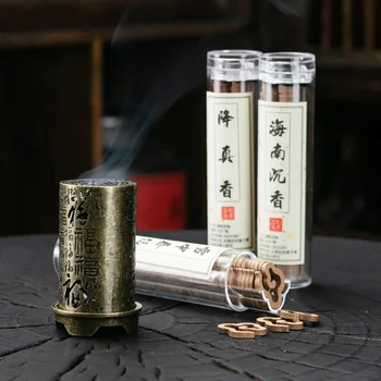 Vertikale Weihrauch Brenner Legierung Hohl Weihrauch Halter Xiangyun Stickless Pulver Anhaltende Duft