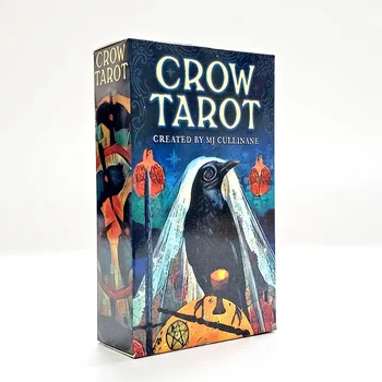 Deck Tarot Crow Tarotkarten Wahrsagerei Englische Version Tarot Deck Karte Oracle Karte Brettspiel