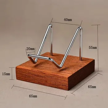 Holz Kristallkugel Basis Handwerk Achat Steine Kugel Display Stand Fotografie Requisiten Metall Arm Mineralien