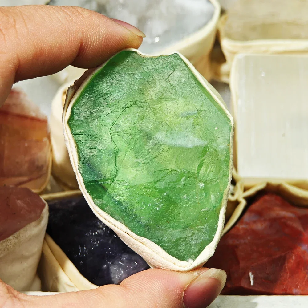 Natürliche Kristall Rohstein Set Rosenquarz Unregelmäßige Erz Mineral – Bild 4