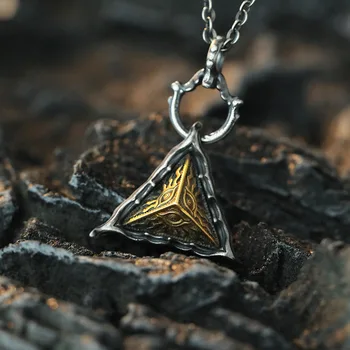 Auge des Horus Halskette für Männer, antike ägyptische Mythologie, Anhänger mit Kette, Halskette, Schutz