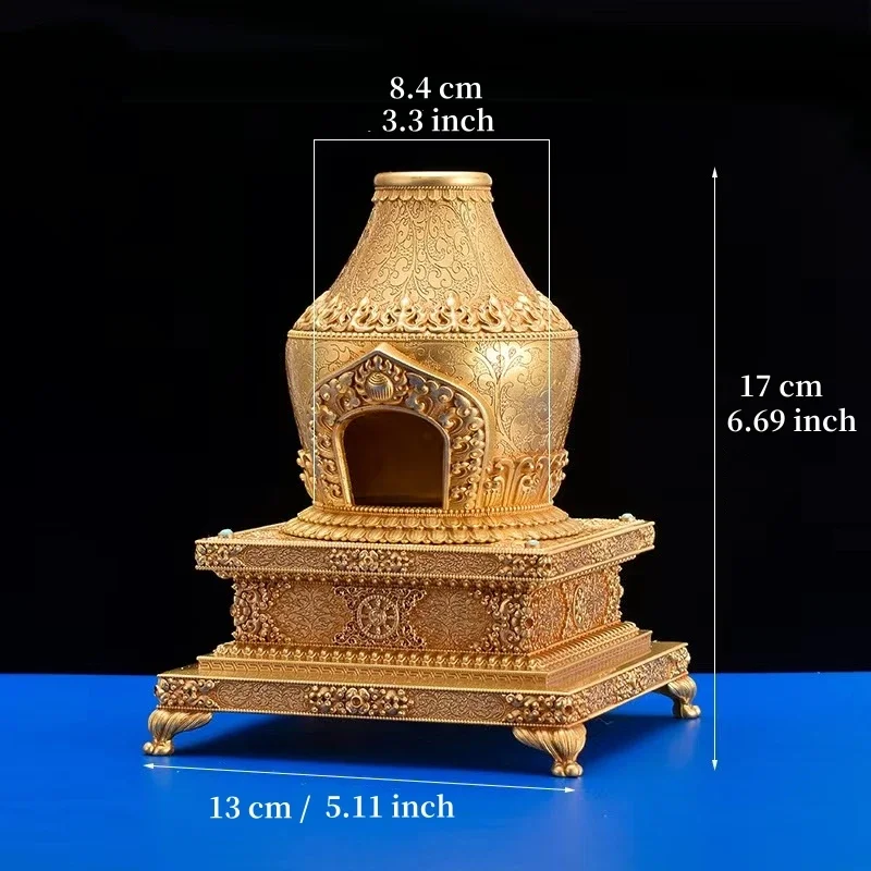 Metall-Räuchergefäß-Box, Ofen-Ornamente, Tempel-/Vorfahrenhalle-Räuchergefäß, Opferutensilien, Räucherwerk