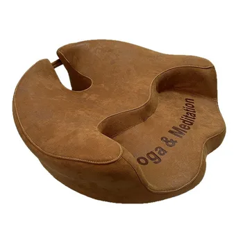Memory-Baumwoll-Kissen, Yoga-Kissen, Meditation, sitzendes, ergonomisches Bodenkissen für den Innenbereich