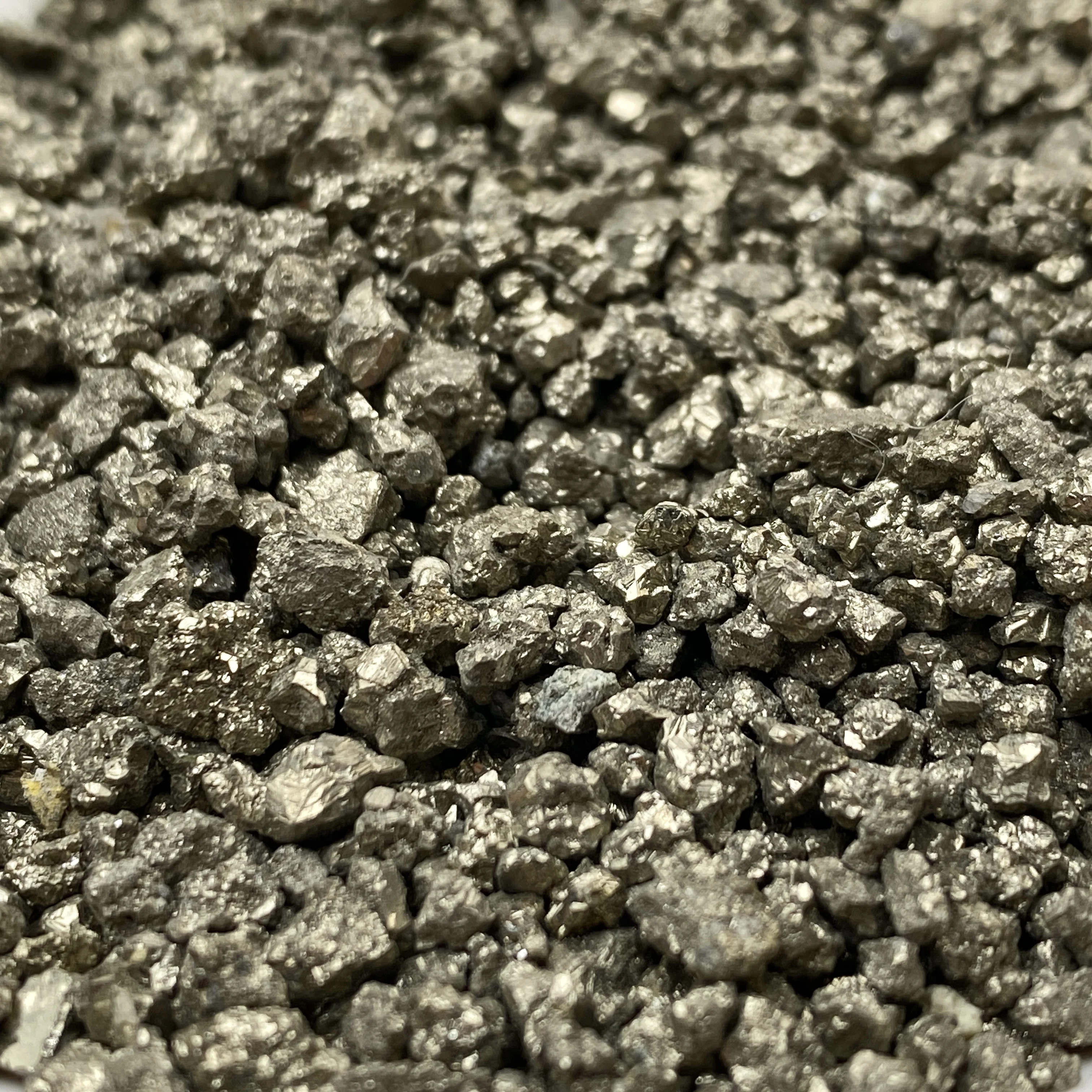 50g/100g Zufällige 1-5mm Pyrit-Chips Dekoration Natürlicher Kristall – Bild 5
