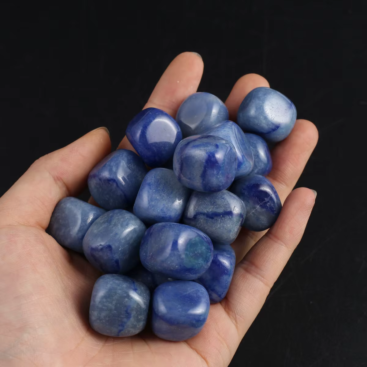 Kristall Fluorit Opal Naturstein Quadratischen Stein Polieren Mineral Aura Edelstein Aquarium (10 Stück)