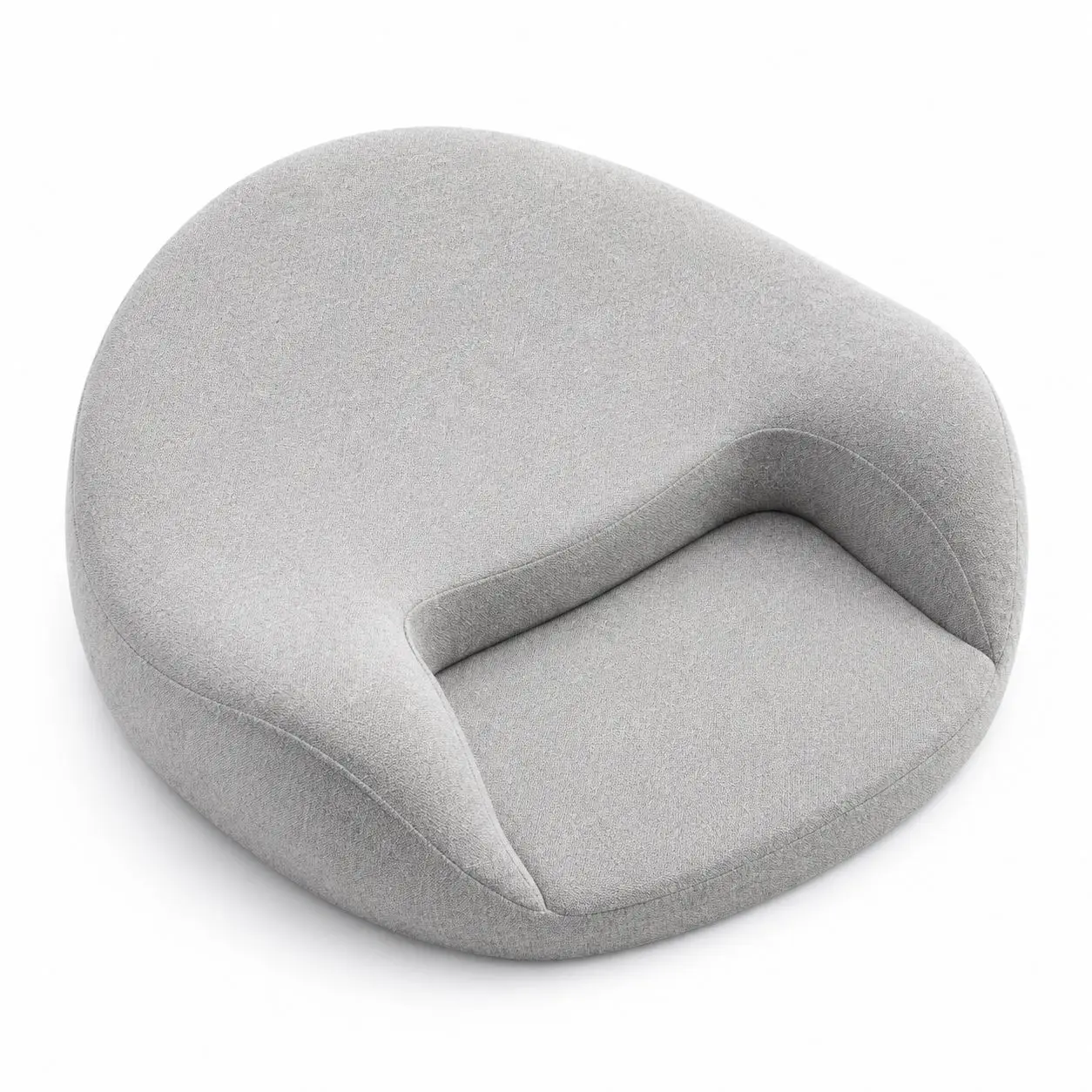 Memory-Schaum Meditationskissen mit Ergonomischer Unterstützung Bodenkissen Waschbarer Kissenbezug für Yoga