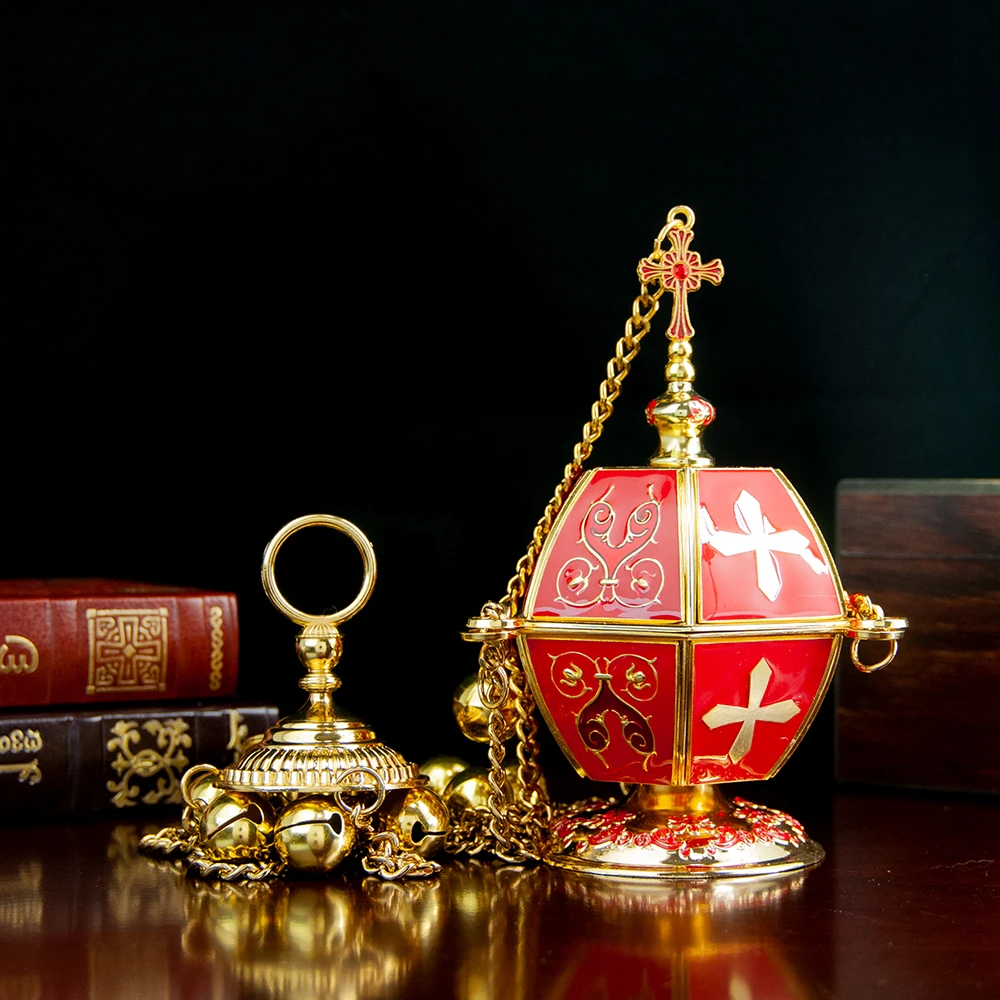 Orthodoxe Kirche Weihrauch brenner mittelalter liche klassische Familie Wand montiert religiöse Ritual