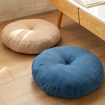 Rundes Boden Sitzkissen einfarbiges Meditations kissen übergroße Yoga Kissen Boden kissen Sofa Stuhl