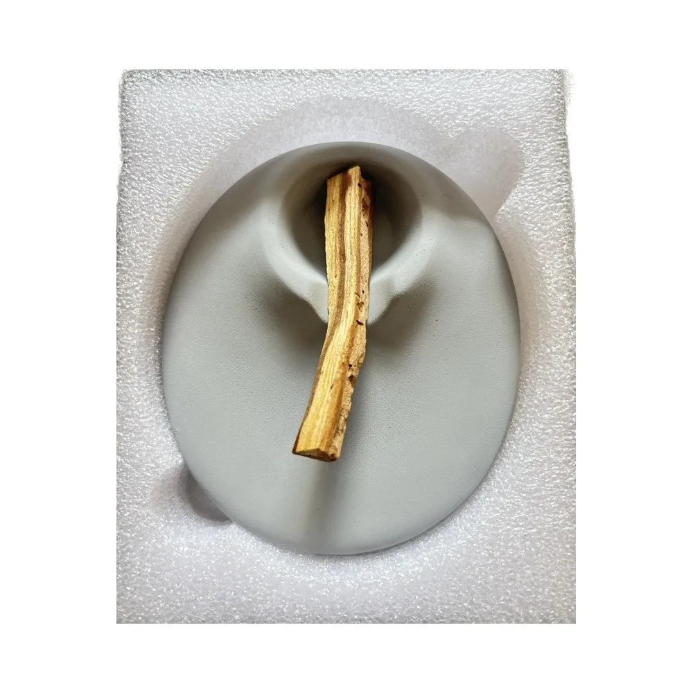 Ethnischer handgefertigter Palo Santo Halter, Zen Vintage Räucherstäbchenhalter, handgefertigtes