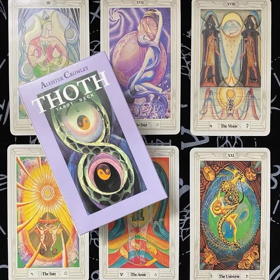 Thoth Tarot-Karten, 78 Karten, Deck, geheimnisvolle Wahrsagerei – Bild 4