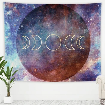Ashou Böhmen Wandteppich Wandbehang Dekor böhmische Vorhänge Boho Dekoration Mandala Wand dekoration Taro