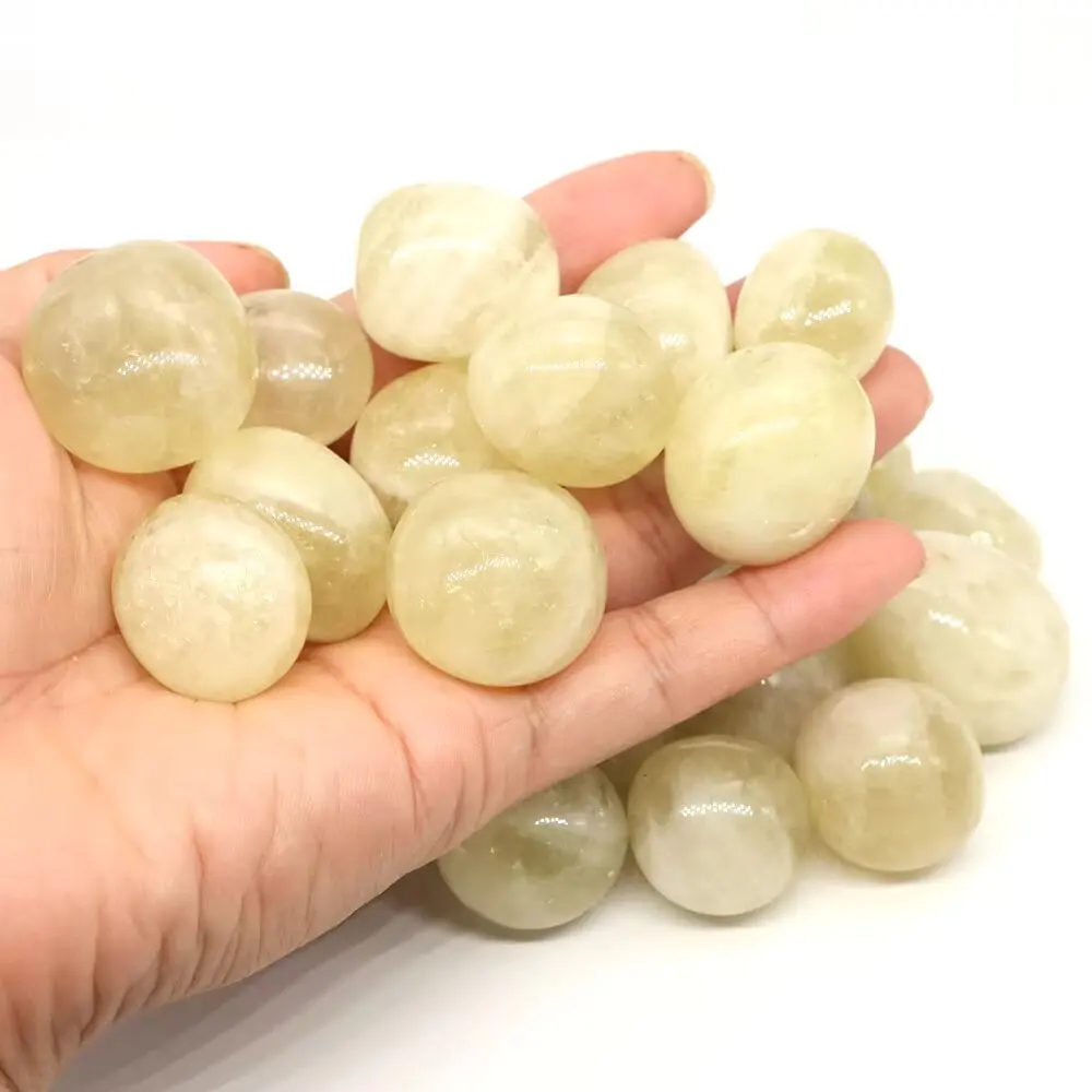 Getrommelte Steine natürliche Kristall Quarz Edelsteine Bulk Erz Kies – Bild 3