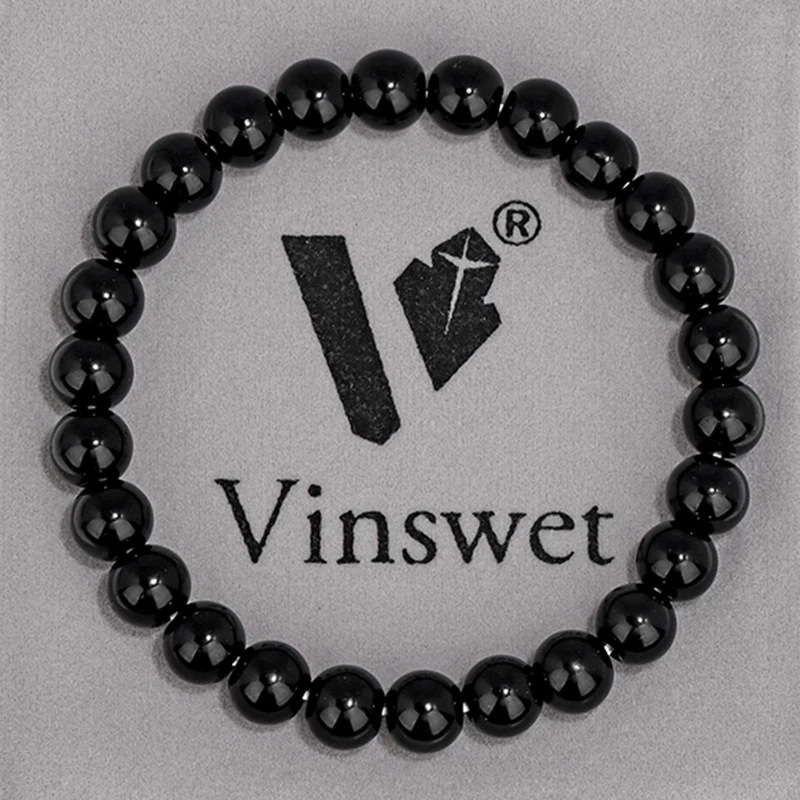Naturstein Kristall Armband Schmuck mit Geschenkt üte runden rosa Zebra Stein 8mm Perlen Edelstein Armband