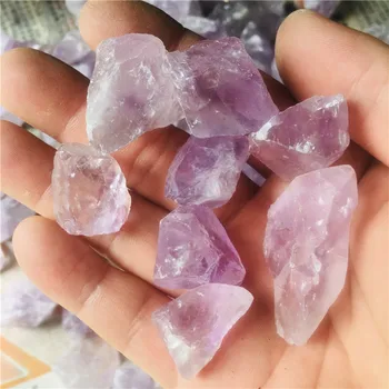 1000 g natürliches Kristall-Amethyst-Mineralprobe mit rauem Stein