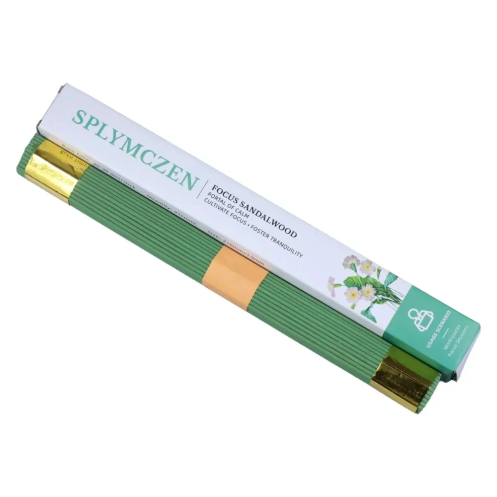 Natürlicher Sandelholz-Räucherstäbchen, 91 Stück - bambusfrei, 270 mm lang, 100 g Lufterfrischer