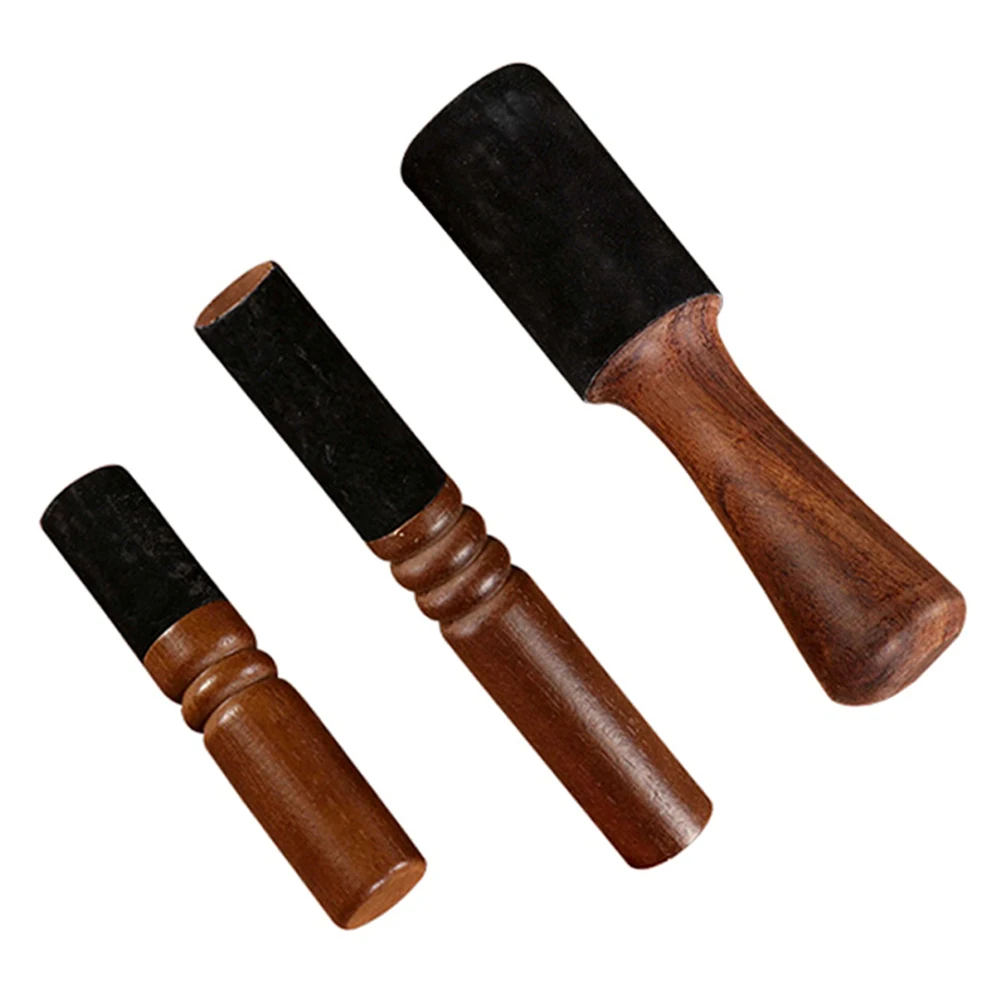 12/18cm tibetische Klangs chale Leders tab hand gefertigte tibetische – Bild 6