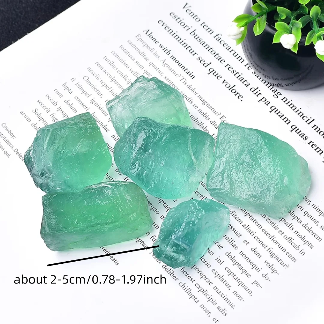 40g/120g/240g Natürlicher grüner Fluoritstein, grüner – Bild 4