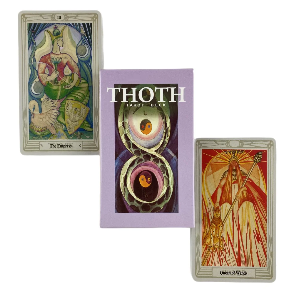 Thoth-Tarotkarten, ein 78-teiliges Orakel-Deck, englische Divination – Bild 2