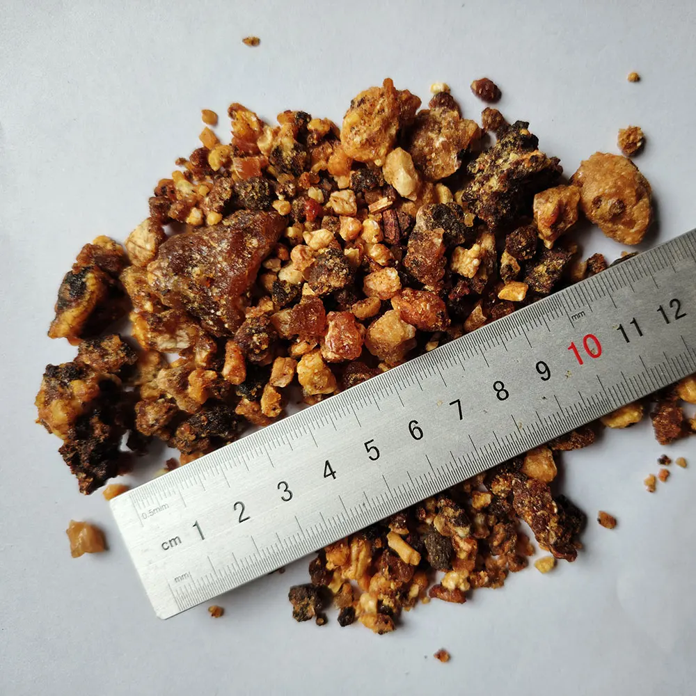 35g/55g/100g Myrrhe-Räucherwerk, Somalisches Myrrhe-Harz, Reine – Bild 3
