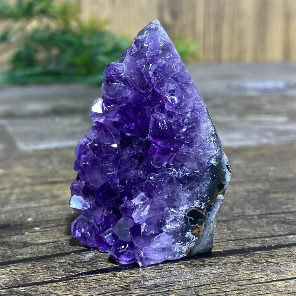 Natürlicher Kristall Amethyst Freiform Stein Quarz Mineral Edelsteine – Bild 3