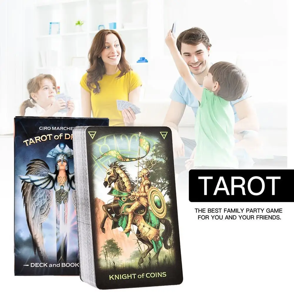 78 KARTEN Tarot der Träume Vollständiges englisches Brettspiel Oracle – Bild 6