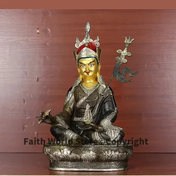 Buddha-Statue groß # HOME Familie wirksame sichere Talisman tibetischer Buddhismus Guru Rinpoche Padmasambhava