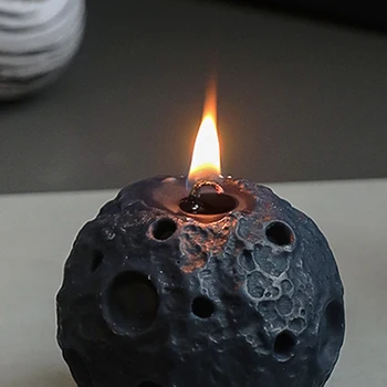 Kreative Duftkerzen Mondwachs Handgemachte Kerze Ätherische Öle Geschenk Wohnzimmer Schlafzimmer