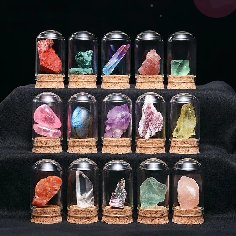 Natürliche Mineralien, Probe, Rohsteinproben, Edelsteine, Heimdekorationen, unregelmäßige