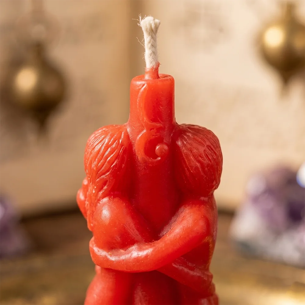 Buddha Ritual Kerze Esoterische Kerzen Paar Liebhaber Wunsch Beten – Bild 5