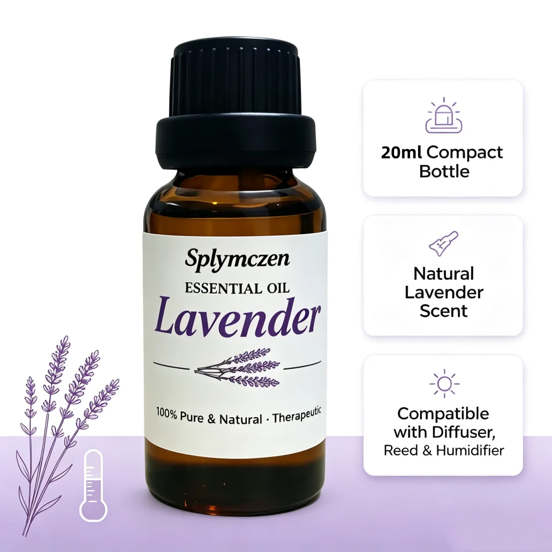 20/100ml Lavendel Ätherisches Öl Natürliches Pflanzen-Aroma Duftöl – Bild 5