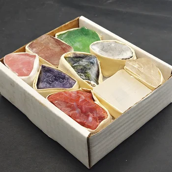 Natürliche Kristall Rohstein Set Rosenquarz Unregelmäßige Erz Mineral Probe Aquarium Dekoration Home Decor