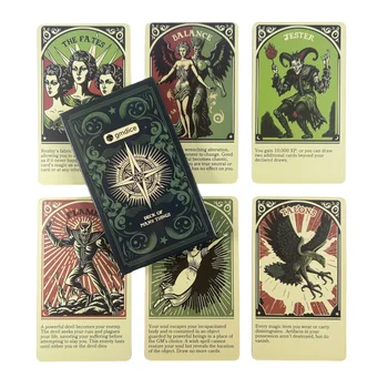 Deck of Many Things Entertainment Card Family Gathering Divination Deck Tarot Board Playing Oracle Cards Game