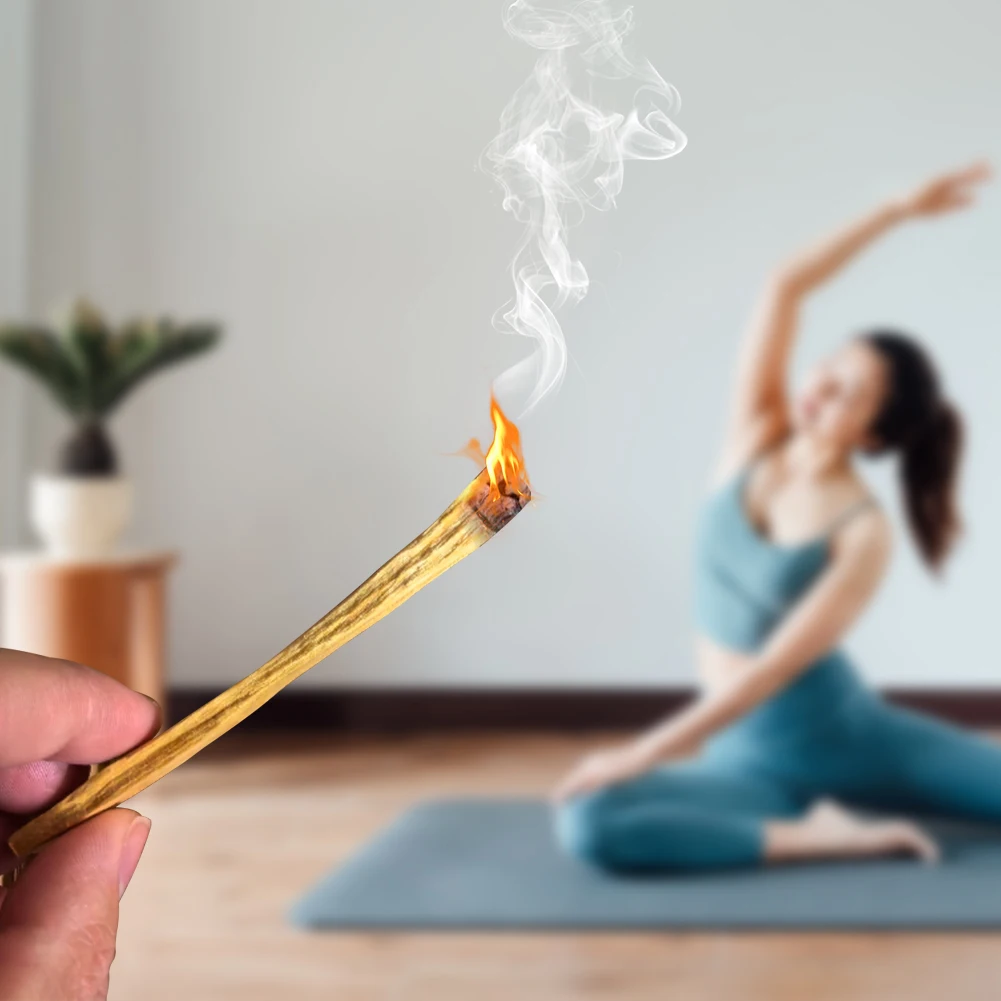 Palo Santo Natürliche Räucherstäbchen Duftende Aromastäbchen – Bild 6