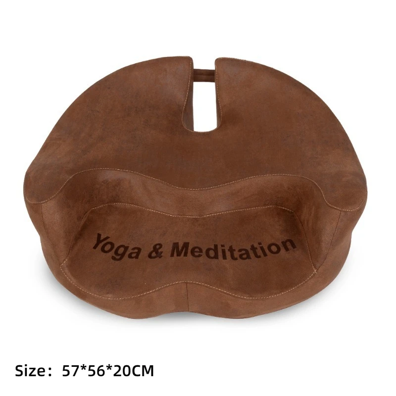 Memory-Baumwoll-Kissen, Yoga-Kissen, Meditation, sitzendes, ergonomisches Bodenkissen für den Innenbereich