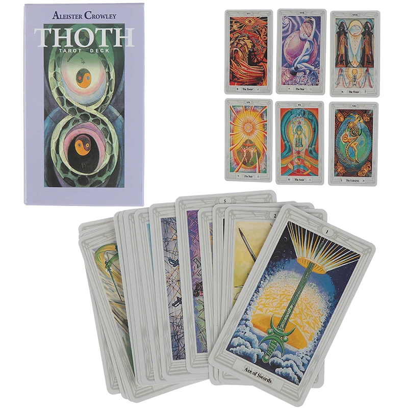 Thoth Tarot Cards A 78 Deck Oracle English Divination Edition Borad – Bild 6