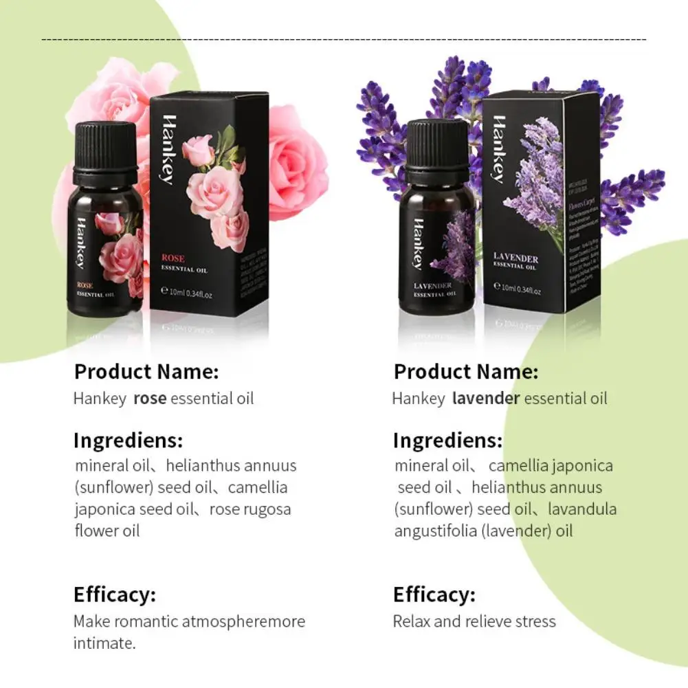 12 Geschmacksrichtungen 10 ml ätherische Öle für Aromadiffusor – Bild 3
