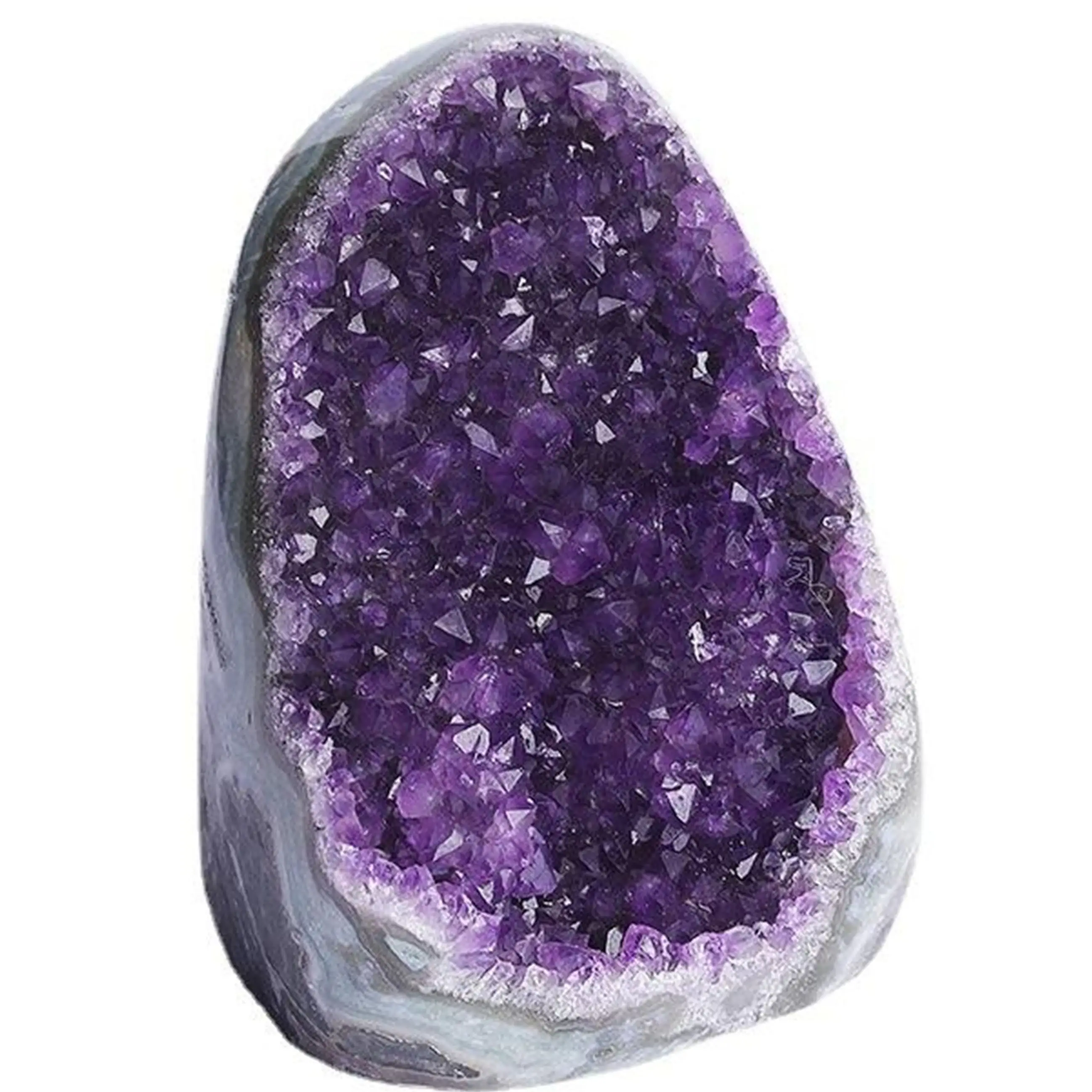 AAAA+ Natürliche Amethysthöhle, Amethyst-Cluster aus Quarzkristall – Bild 4