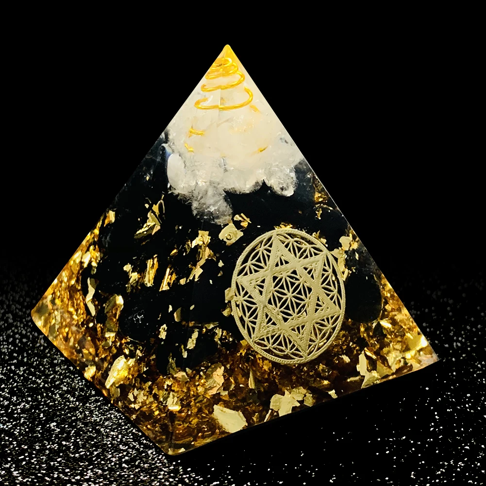 Orgon Energy Converter Orgonit Reiki Master Energy Pyramide Briefbeschwerer Center Soul Stone Change