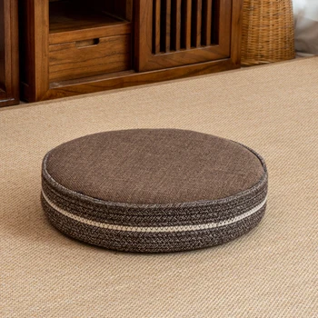 Dickes Meditationskissen, Zen-Kissen, bequeme Tatami-Matte für Balkon, faltbares Sitzpolster für die